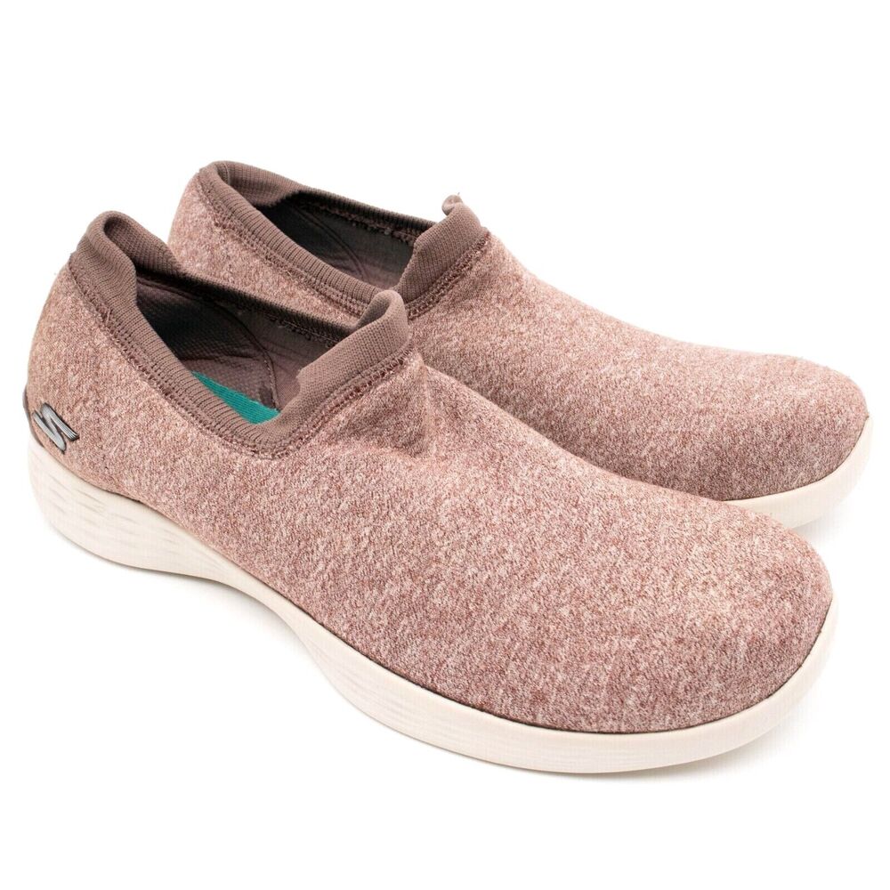 Skechers You Define Pink Goga Mat Slip On Shoes 15821 SIZE 8